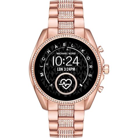 michael kors rose gold smartwatch uk|mk smart watch original price.